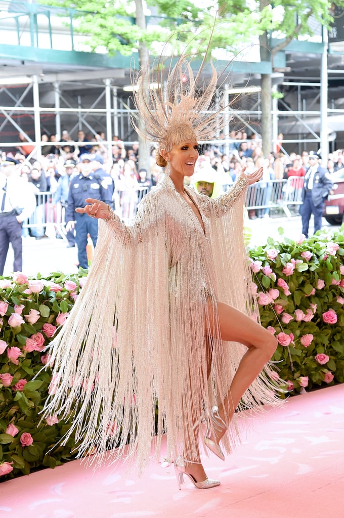 Celine Dion Oscar de la Renta Dress at the 2019 Met Gala | POPSUGAR