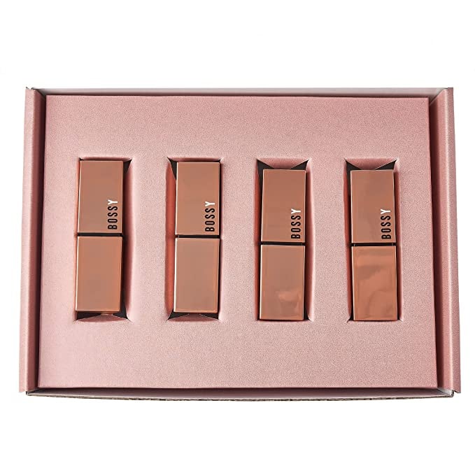 For the Lipstick Lover: Bossy Cosmetics 4-Lipstick Luxe Gift Set