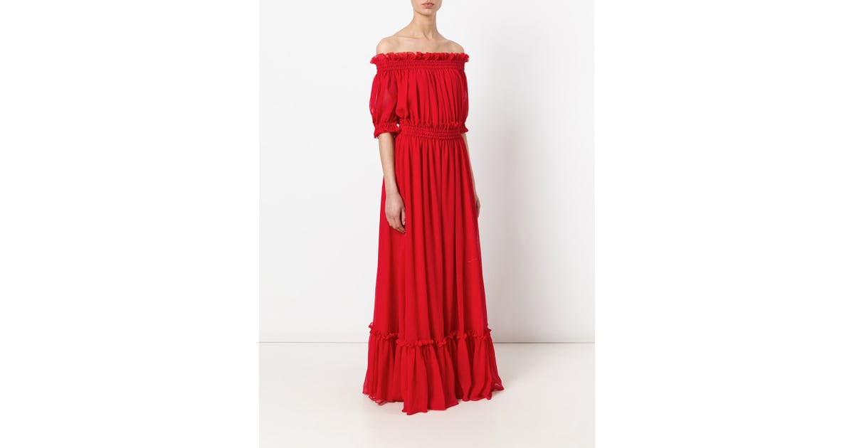 Kate's Alexander McQueen Dress in Red | Duchess of Cambridge Red Alexander McQueen Maxi Dress 