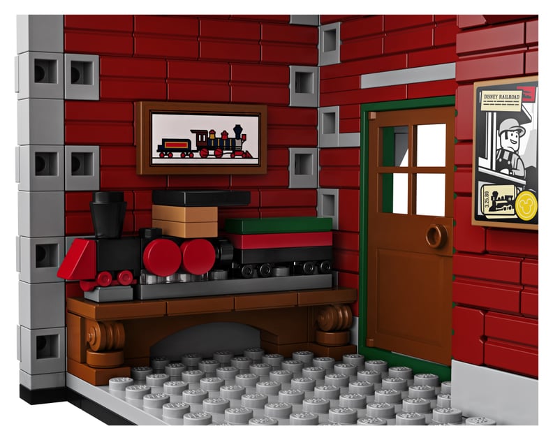 Details Inside the Lego Disney Train Station