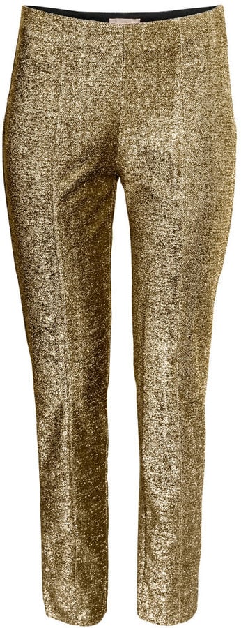 H\u0026M Glittery Pants | Sparkle and Shine 