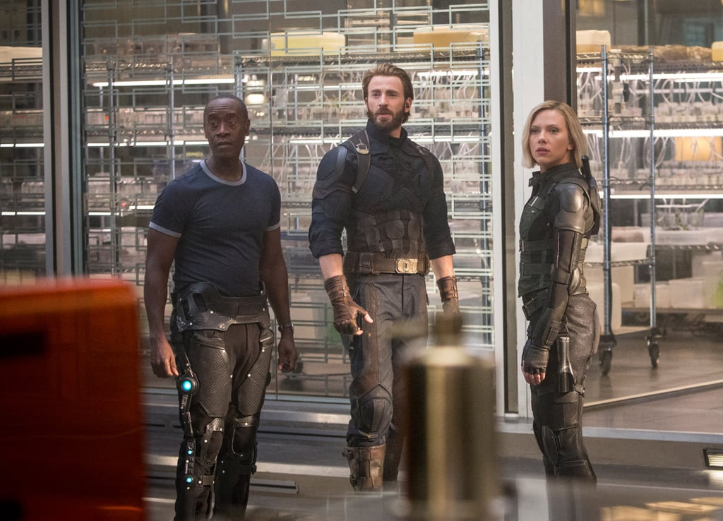 Rhodey reunited with old friends in Infinity War!