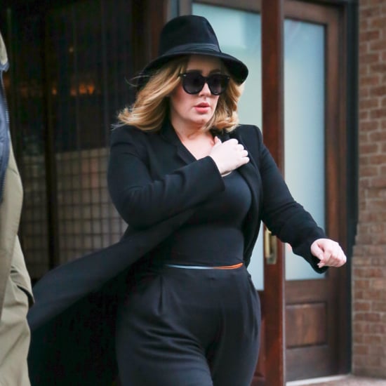 Adele Wearing a Jumpsuit November 2015