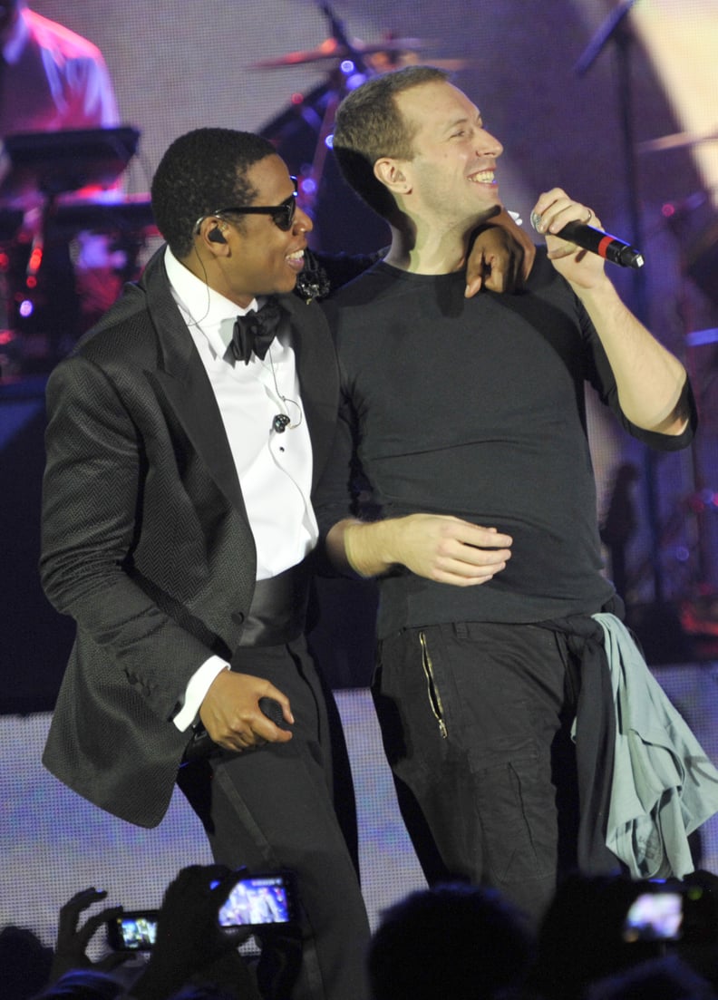 Jay Z and Chris Martin