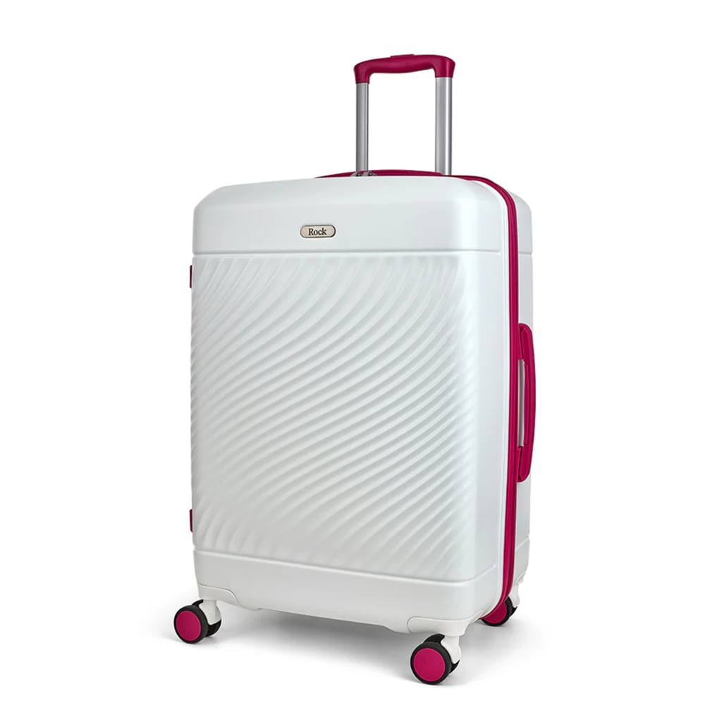 Official Love Island White & Pink Medium Personalized Suitcase