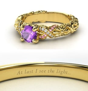 Rapunzel Engagement Ring