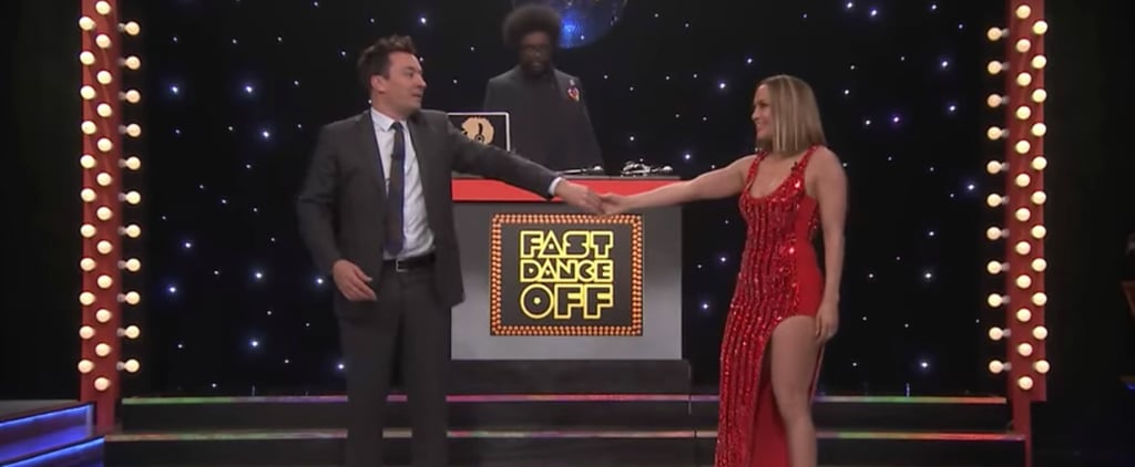Jimmy Fallon and Jennifer Lopez in Fast Dance Off Video