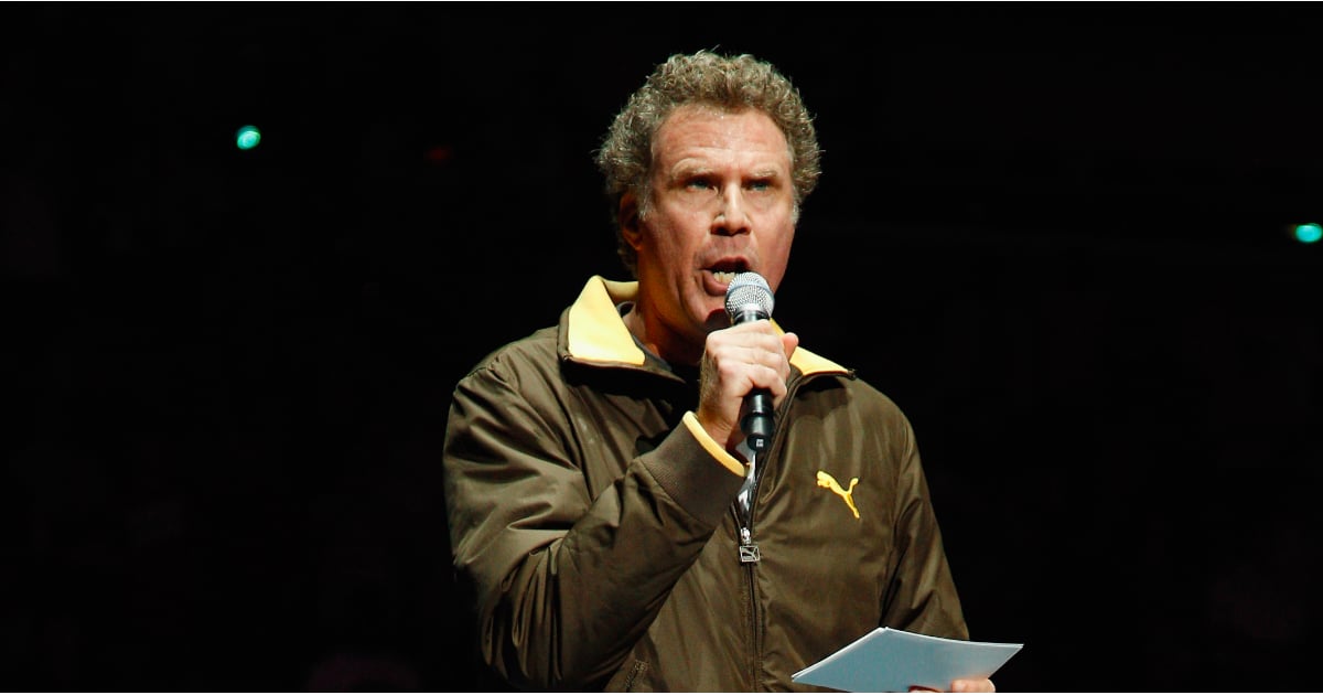 Will Ferrell Hits Cheerleader in the Head With Basketball POPSUGAR