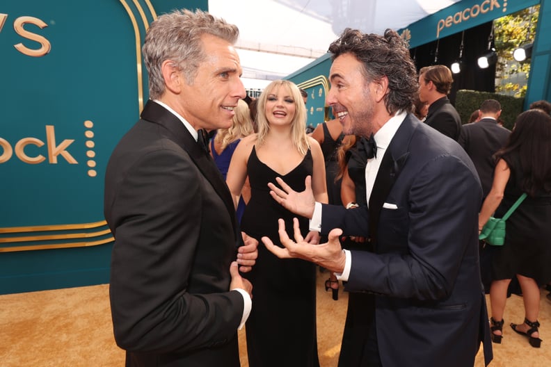 Ben Stiller, Ella Stiller, and Shawn Levy at the 2022 Emmys
