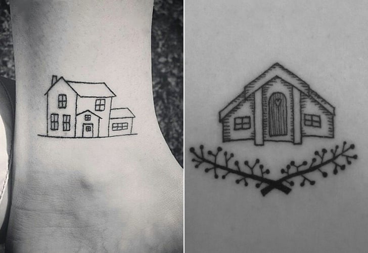 Home Sweet House Tattoo 47 Meaningful Designs  Tattoo Glee