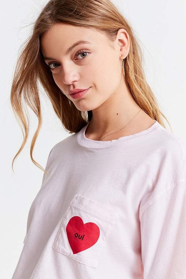 Truly Madly Deeply Oui Cropped Tee