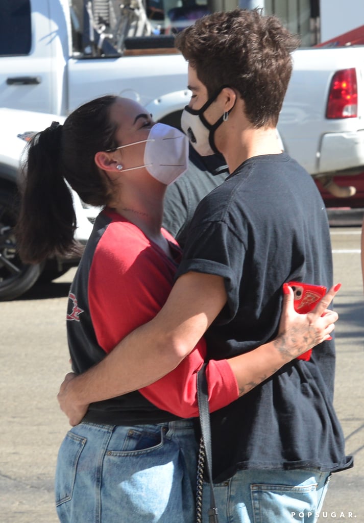 Aw! Demi Lovato and Max Ehrich Have That Newly Engaged Glow During PDA-Filled Outing | best ...