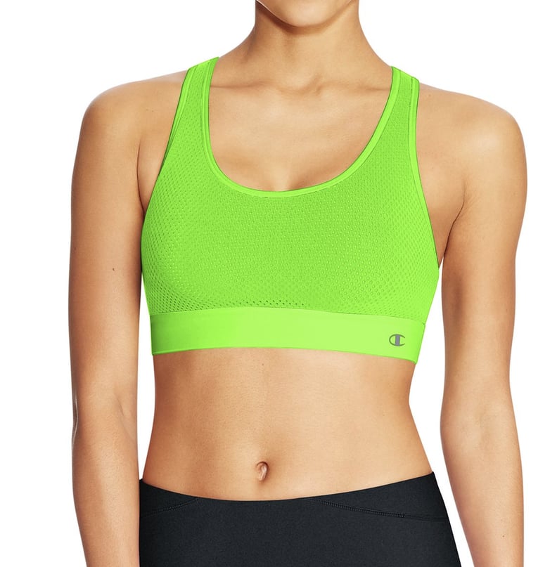 Purple/Neon Green Sports Bra – 321 Apparel