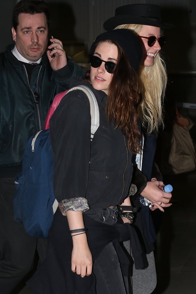 Kristen Stewart Leaving Paris