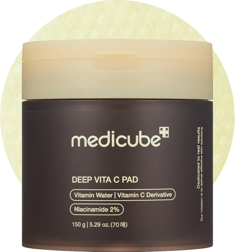 Medicube Deep Vita C Pad ($15, originally $32) 
Medicube has become a mainstay in my daily skin-care routine lately (especially its Pink PDRN Toner). I'm super excited to add the Deep Vita C Pads to the mix and at 53 percent off, now's the time. Made with ingredients like niacinamide, sea buckthorn extract, and vitamin C, I can't wait to kiss my dark spots goodbye.