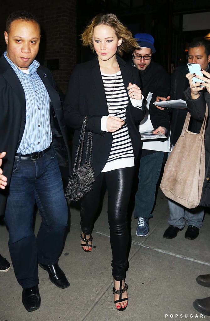 Jennifer Lawrence With David O. Russell in NYC | Pictures