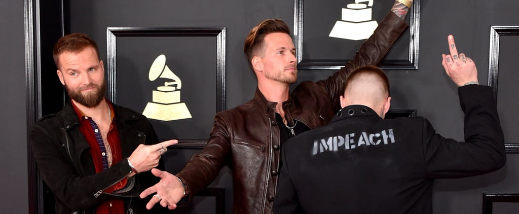 Highly Suspect Protest Trump at the 2017 Grammys
