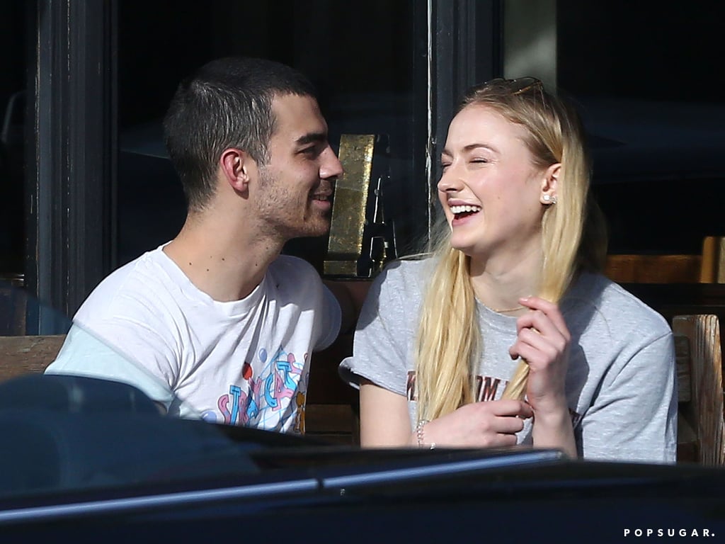 Joe Jonas and Sophie Turner in LA April 2017