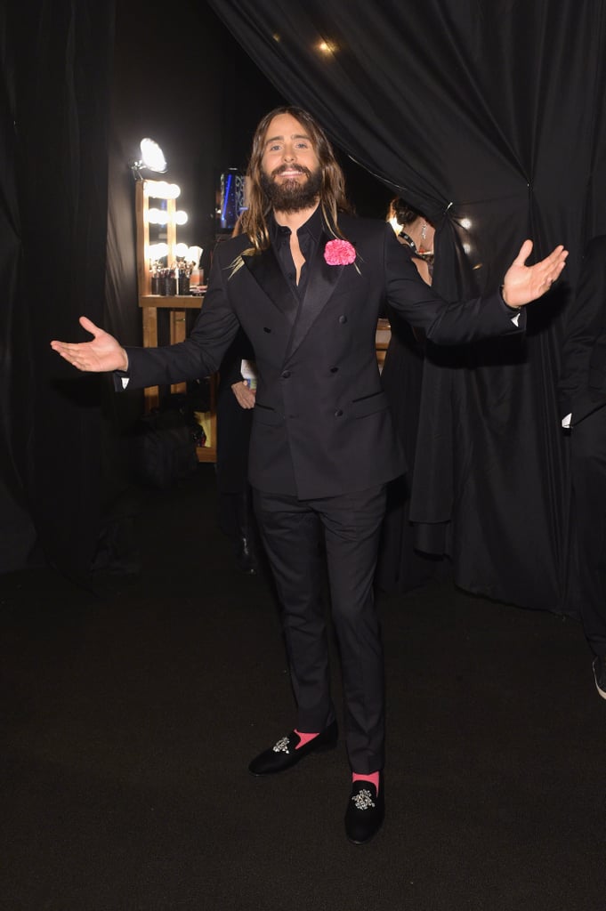 Jared Never Wears Embellished Loafers Without Bright Socks