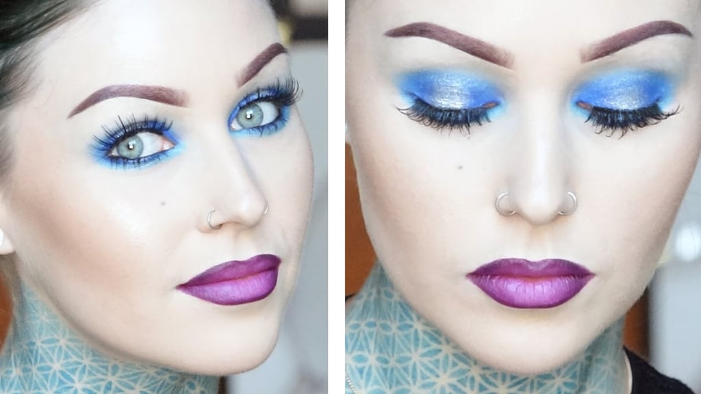 "Blue Ice Makeup Tutorial" by Kristen Leanne