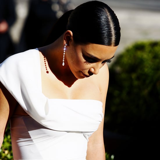 Kim Kardashian White Vivienne Westwood Dress May 2016