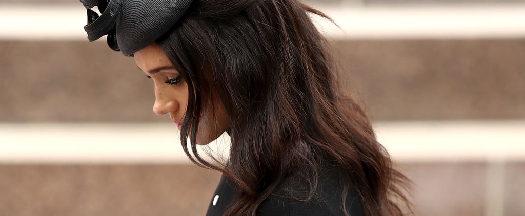 Meghan Markle Emilia Wickstead Black Dress October 2018