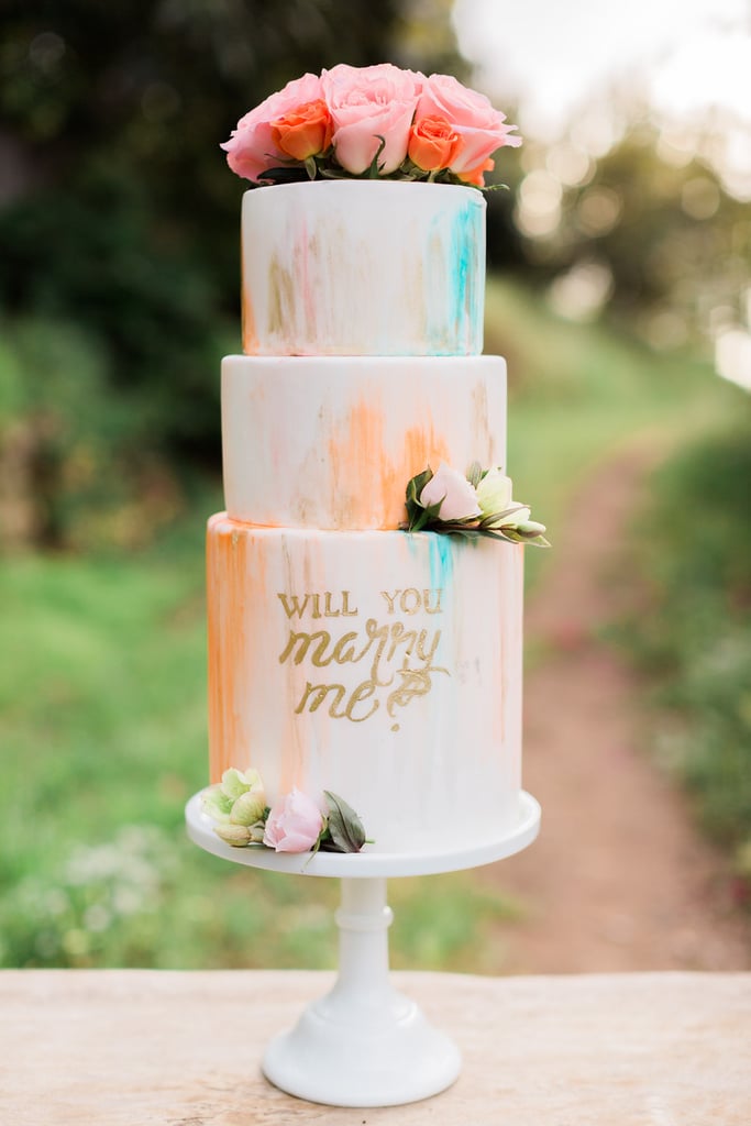 Surprise Proposal in a Styled Wedding Shoot