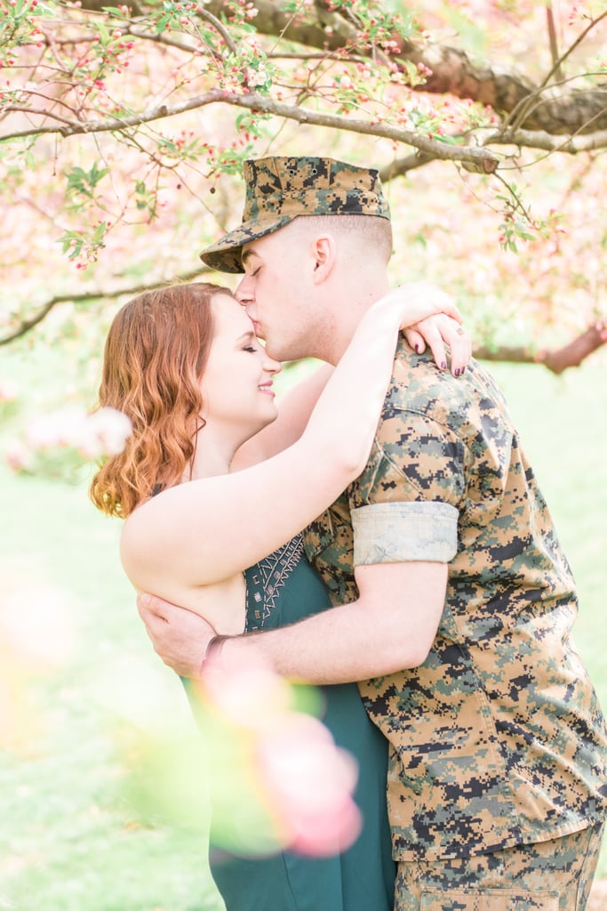 Military Couple Engagement Session in Washington DC