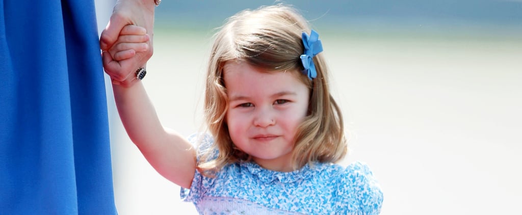 Princess Charlotte Curtsy in Poland Video 2017