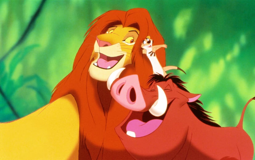 THE LION KING, Simba, Timon, Pumbaa, 1994. Buena Vista Pictures/Courtesy Everett Collection