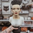 Beware! This Bride of Frankenstein Bust Is the Perfect Addition to Your Halloween Decor