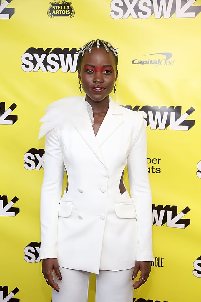 Lupita Nyong'o Hair at Us SXSW Premiere