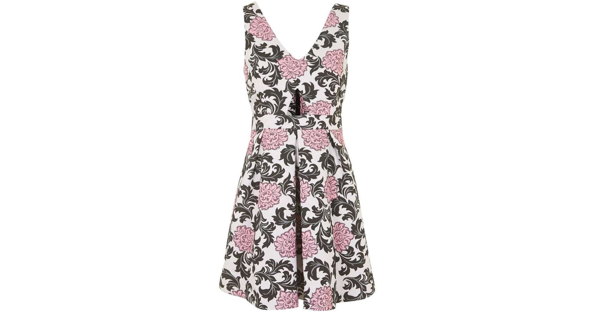 Flower Jacquard Dress (135) Anna Wintour at the US Open