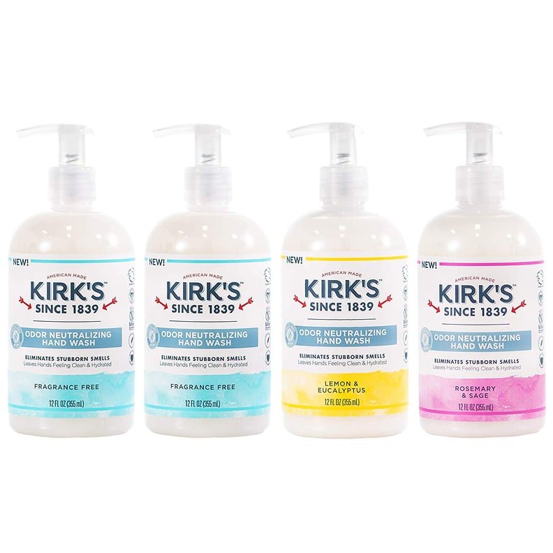 Kirk's Odor Neutralizing Hydrating Hand Soap 4-Pack
