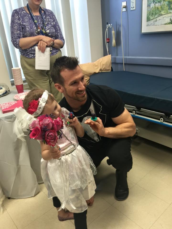 4YearOld Cancer Patient Marries Her Nurse POPSUGAR Family Photo 14