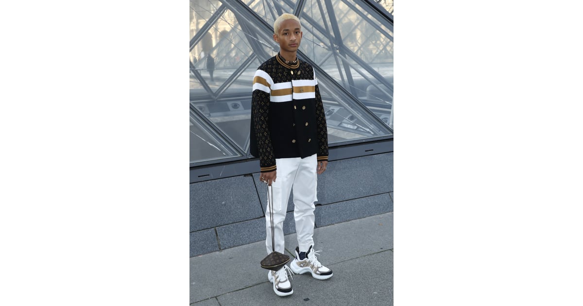 Jaden Smith at Louis Vuitton Fall 2019 | Celebrities in the Front Row at Fashion Week Fall 2019 ...