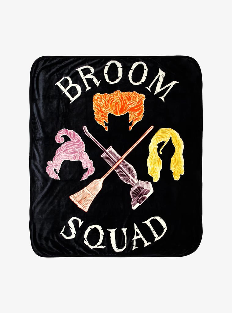 Disney Hocus Pocus Broom Squad Throw Blanket