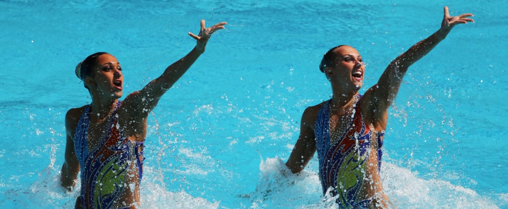 Olympic Synchronized Swimmers' Hair Tips