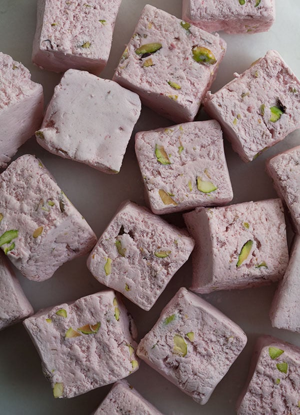 Strawberry Pistachio Nougat