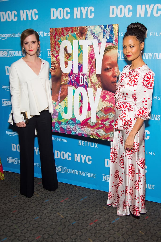 Emma Watson and Thandie Newton