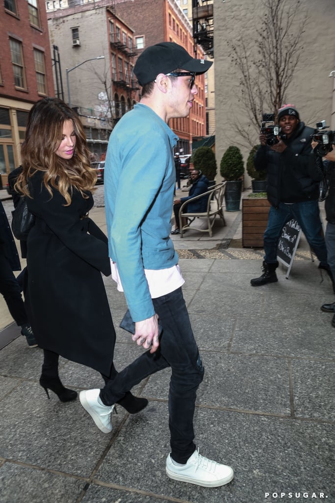Pete Davidson and Kate Beckinsale Holding Hands March 2019
