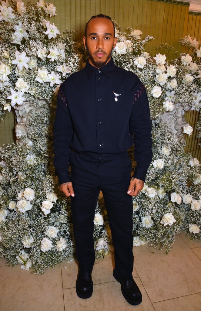 Lewis Hamilton at the British Vogue and Tiffany & Co. 2023 BAFTA Afterparty