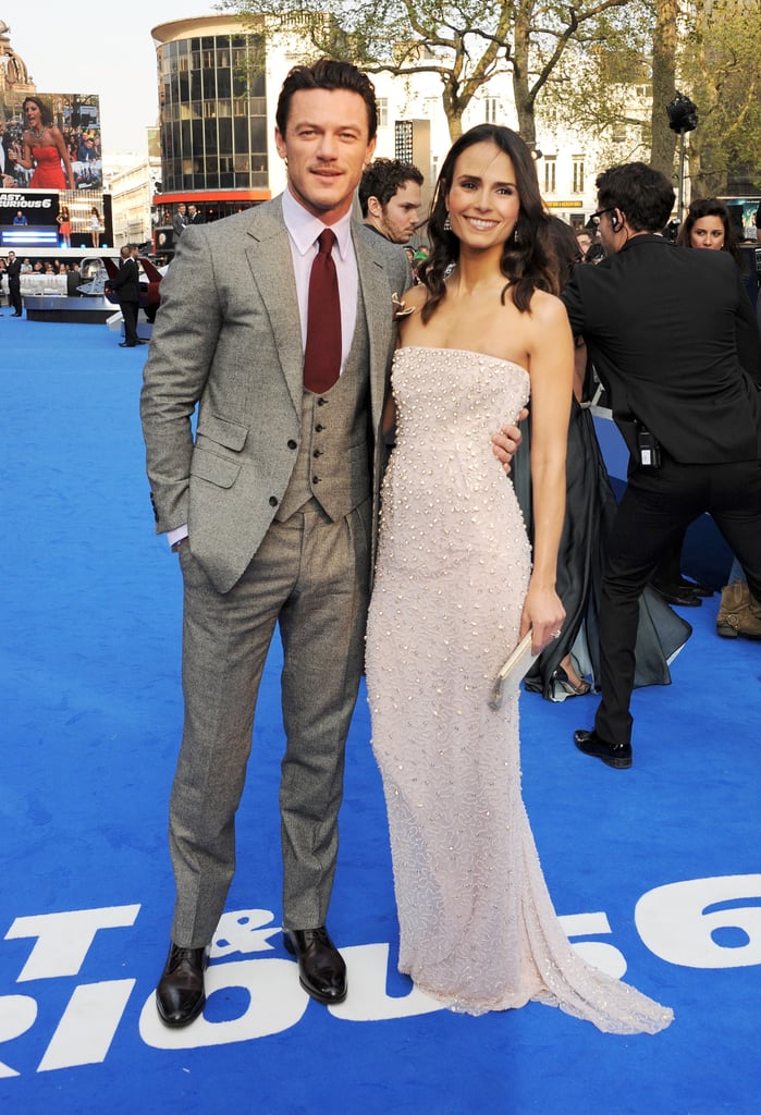 Pictured: Luke Evans and Jordana Brewster