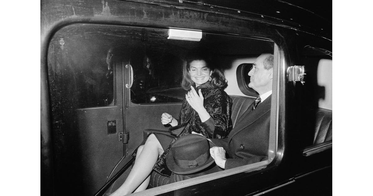 In December 1966, Jackie was pictured showing off the more intricate