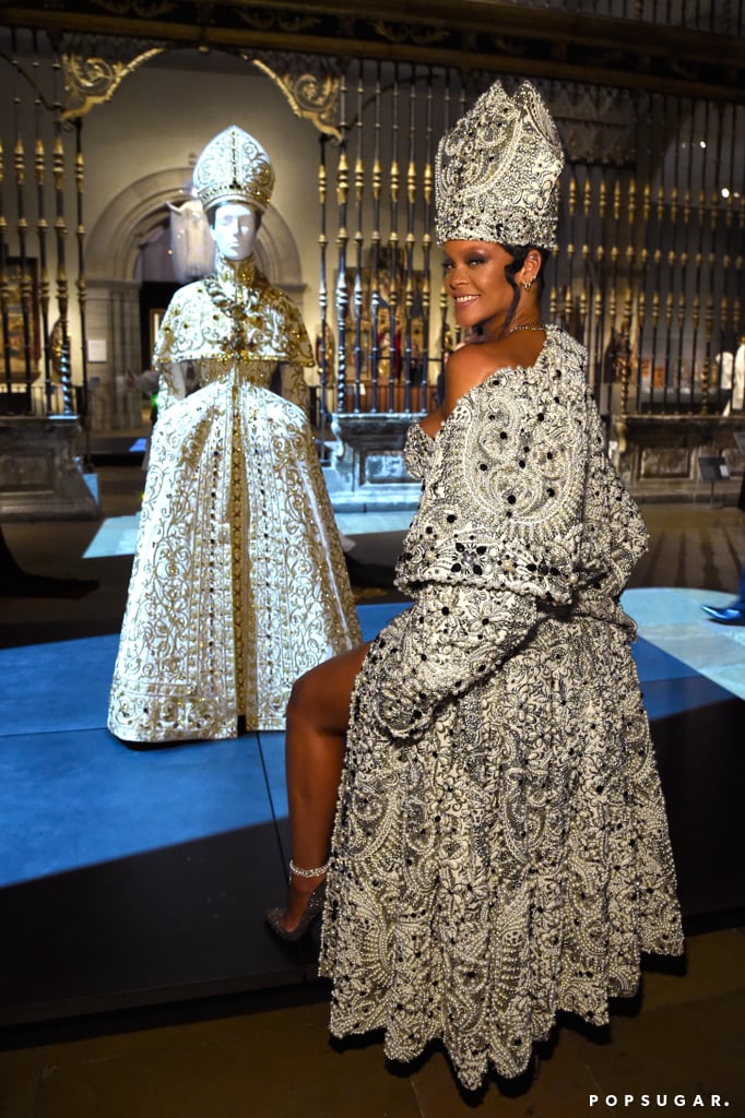 Rihanna at the 2018 Met Gala Photos | POPSUGAR Celebrity