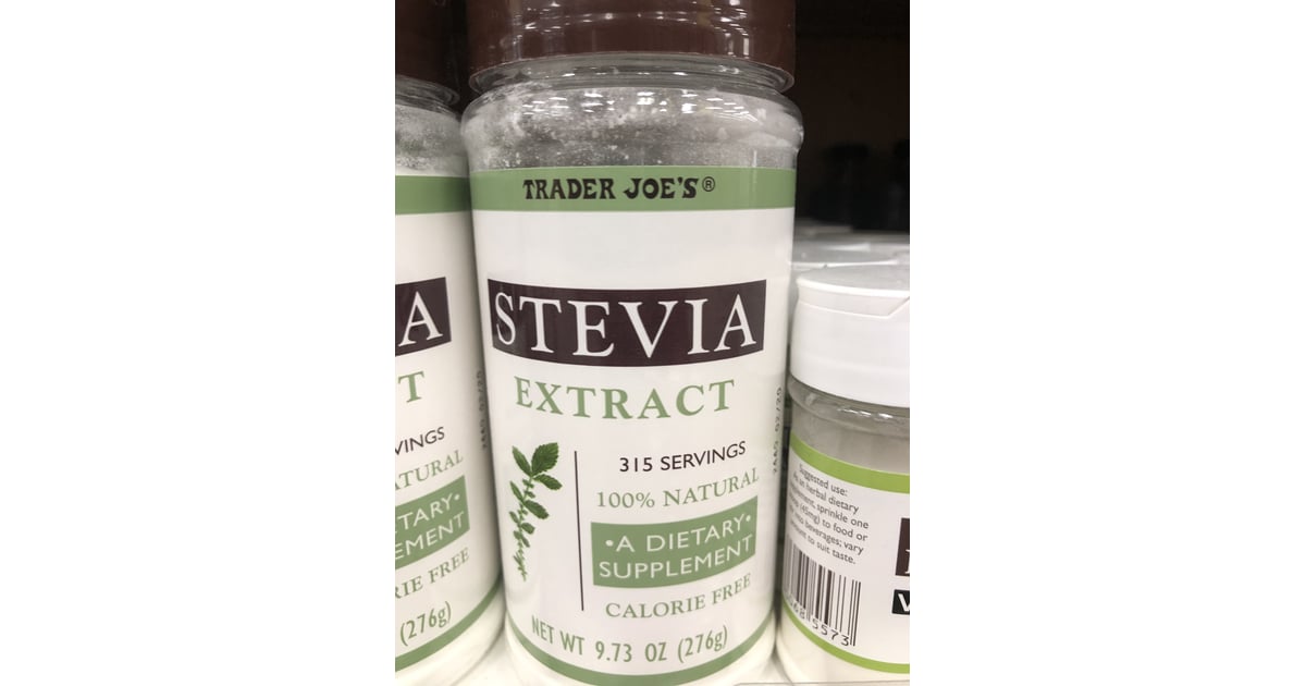 Stevia Extract Trader Joe's Healthy Baking Products POPSUGAR