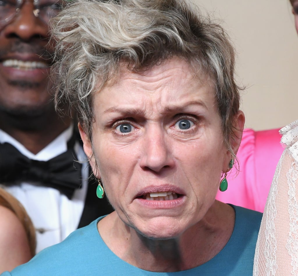 Frances McDormand Press Room Pictures SAG Awards 2018