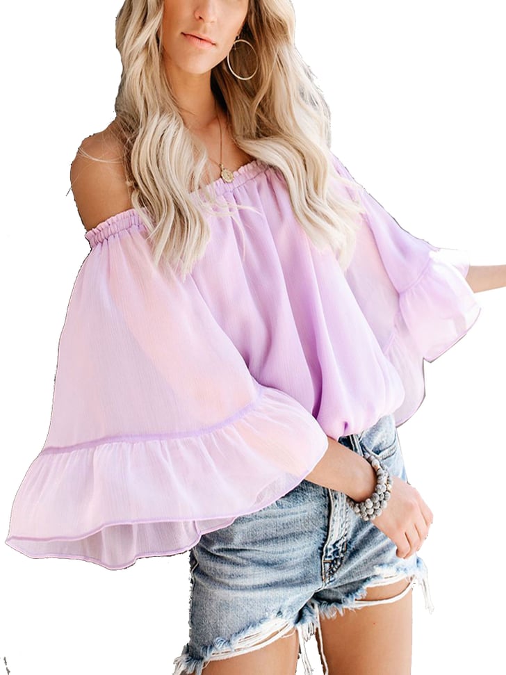 HIMONE Off-Shoulder Blouse | Best Tops For Women From Walmart ...