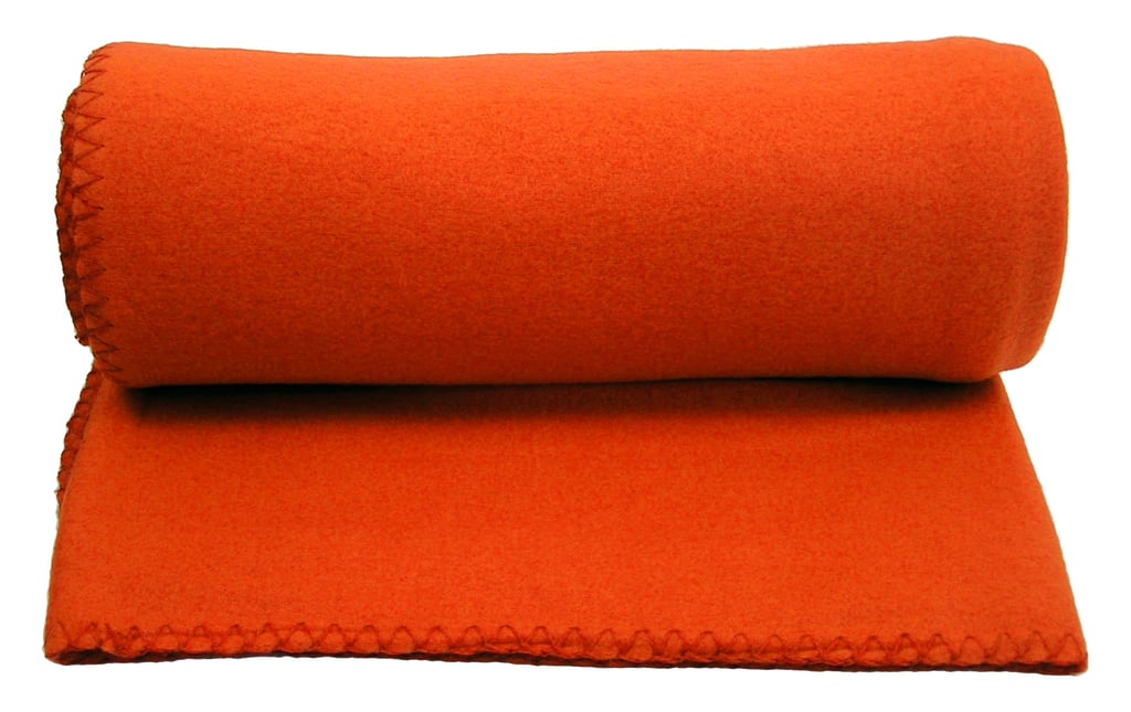 Orange Throw Blanket