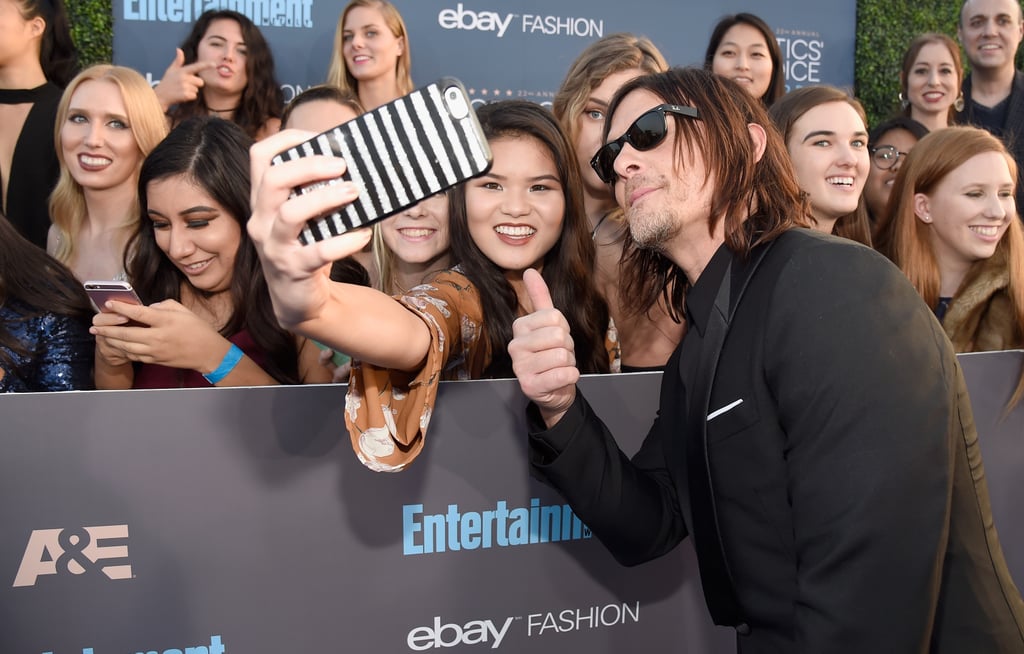 Norman Reedus Looked Really Good at the Critics' Choice Awards, It's Just That Simple